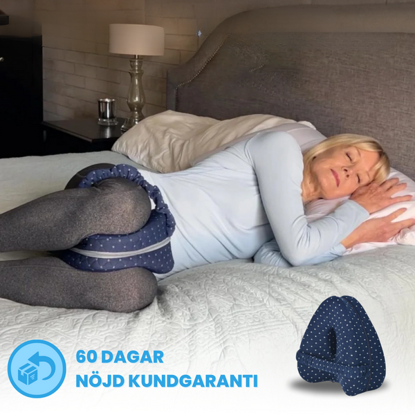 ComfortNest Ergonomisk Benkudde - Lindrar höft och ryggsmärtor för sidosovare